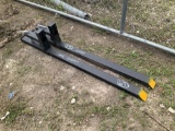 Unused 42in Clamp on Fork Extensions