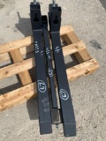 Unused Clamp On Pallet Forks with Stabilizer