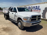2012 Ram 3500 Crew Cab Dually Flatbed Truck