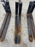 Set of Two 42in Pallet Forks