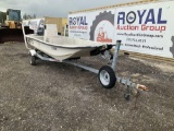 Carolina Skiff J16 16ft Center Console Boat with Trailer