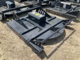 Unused JCT 72in Skid Steer Rotary Brush Cutter Attachment