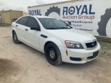 2012 Chevrolet Caprice 4 Door Police Sedan