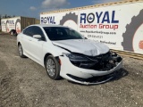 2016 Chrysler 200 4 Door Wrecked Sedan