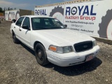 2007 Ford Crown Vic 4 Door Police Sedan