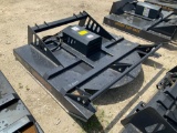 Unused JCT 72in Skid Steer Rotary Brush Cutter Attachment