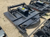 Unused JCT 72in Skid Steer Rotary Brush Cutter Attachment