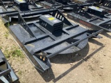 Unused JCT 72in Skid Steer Rotary Brush Cutter Attachment
