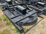 Unused JCT 72in Skid Steer Rotary Brush Cutter Attachment