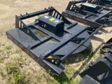 Unused JCT 72in Skid Steer Rotary Brush Cutter Attachment