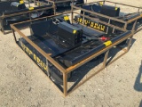 Unused 2021 Mower King SSRC 72in Skid Steer Rotary Brush Cutter