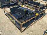 Unused 2021 Mower King SSRC 72in Skid Steer Rotary Brush Cutter