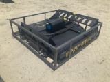 Unused 2021 Mower King SSRC 72in Skid Steer Rotary Brush Cutter