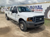 2006 Ford F-250 4x4 Extended Cab Pickup Truck