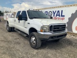 1999 Ford F-350 4x4 Crew Cab Dually Pickup Truck