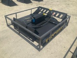 Unused 2021 Mower King SSRC 72in Skid Steer Rotary Brush Cutter