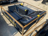 Unused 2021 Mower King SSRC 72in Skid Steer Rotary Brush Cutter