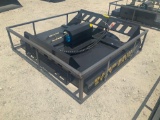 Unused 2021 Mower King SSRC 72in Skid Steer Rotary Brush Cutter