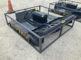 Unused 2021 Mower King SSRC 72in Skid Steer Rotary Brush Cutter