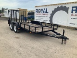 2013 Carry On 14FT T/A Utility Trailer