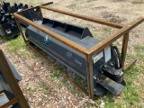 Unused 2021 Wolverine Skid Steer Tiller