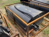 Unused 2021 Wolverine Skid Steer Boxbroom Sweeper