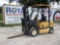 2004 Yale GDP050RG 4,600lb Pneumatic Tire Forklift