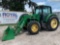 2013 John Deere 6430 4WD Front Loader Tractor