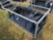 Unused 72in JCT Skid Steer Dual-Cylinder Grapple Bucket