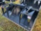 Unused 72in JCT Skid Steer Dual-Cylinder Grapple Bucket