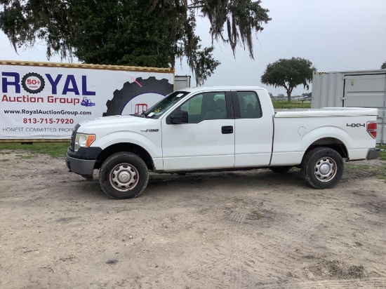 2012 Ford F-150 4x4 Ext Cab Pickup Truck