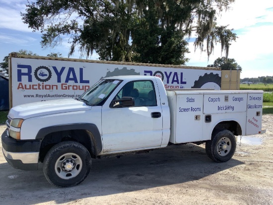 2005 Chevrolet Silverado Service Truck