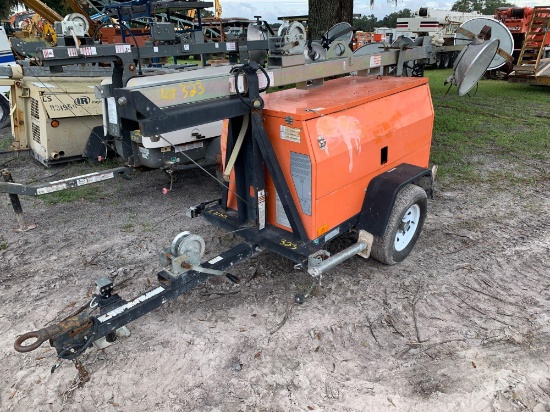 2016 Wanco Towable Light Tower Generator