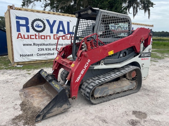 2018 Takeuchi TL10V-2 Skid Steer Track Loader