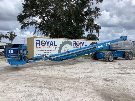 Genie S-125 4x4 Telescopic Platform Boom Lift