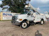 2004 Ford F-750 Over Center Bucket Truck