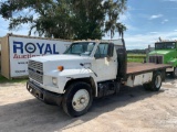 1994 Ford F700 Flatbed Truck
