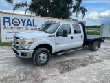 2014 Ford F-350 Crew Cab Flatbed Pickup Truck