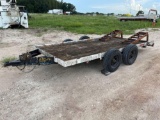 6.5x14 T/A Homemade Car Hauler Trailer