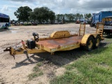 2003 Crosley 16FT T/A Equipment Trailer with Ramps