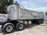 1983 Summit Trailer Tandem Axle Aluminum Dump Trailer