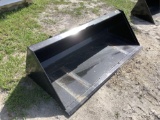 Unused 72IN Skid Steer Bucket