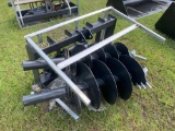 Unused Skid Steer Auger and 2 Bits