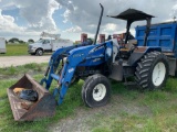 2004 New Holland TL90A Front Loader Tractor