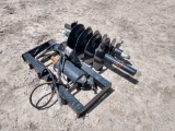 Unused Skid Steer Augers and 2 Bits