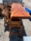 Cedar Live Edge Bar Top Table with Tommy Bahama Stools