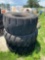 Three Large Commercial Tires