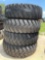 Four Large Commercial Tires
