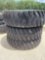 Three Large Commercial Tires