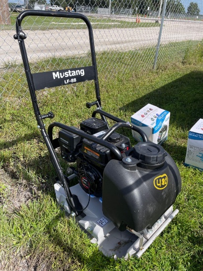 Unused Mustang LF-88 Walk Behind Plate Compactor